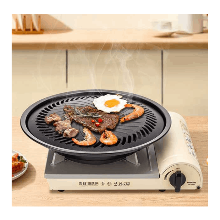 미니석쇠 가정용 숯불화로 미니 삼겹살 숯불 그릴 불판 닭갈비판 바비큐 원형 캠핑 화로
