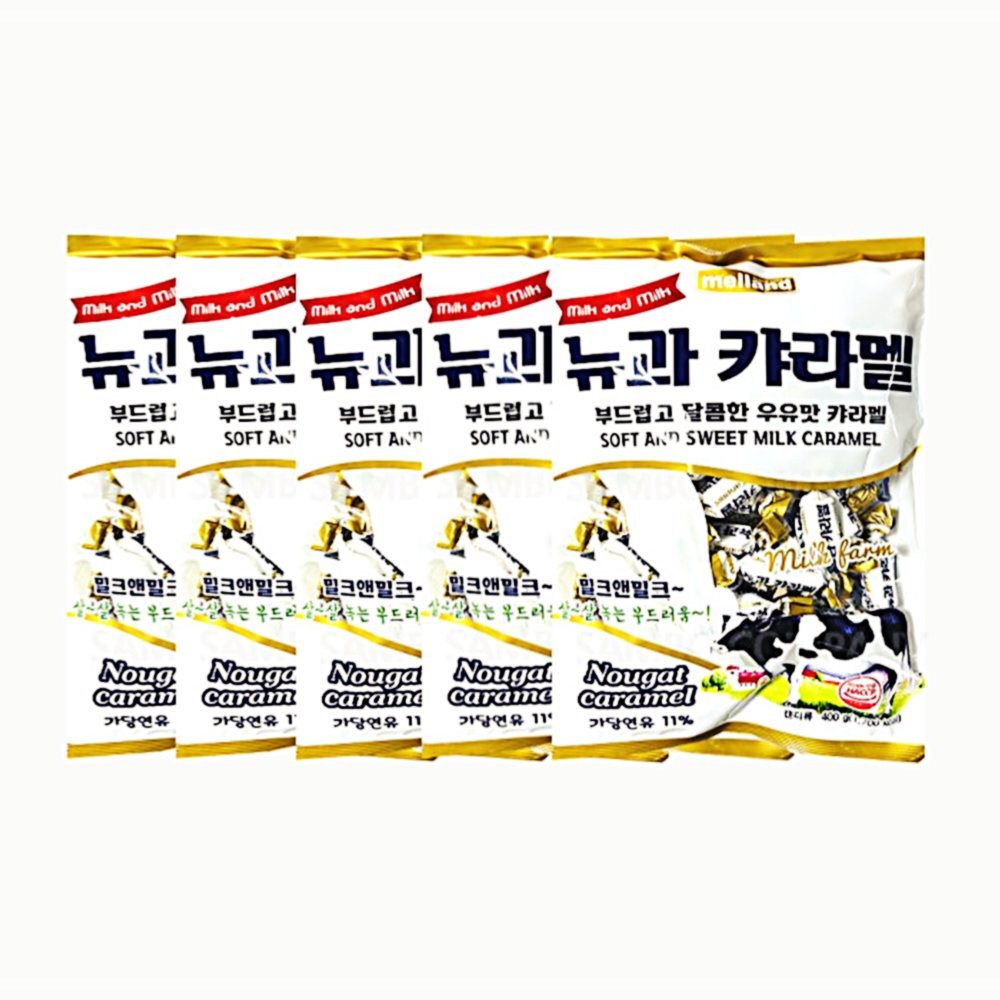 부드러운캬라멜 우유맛캬라멜 5개 뉴과캬라멜 22WBF4211