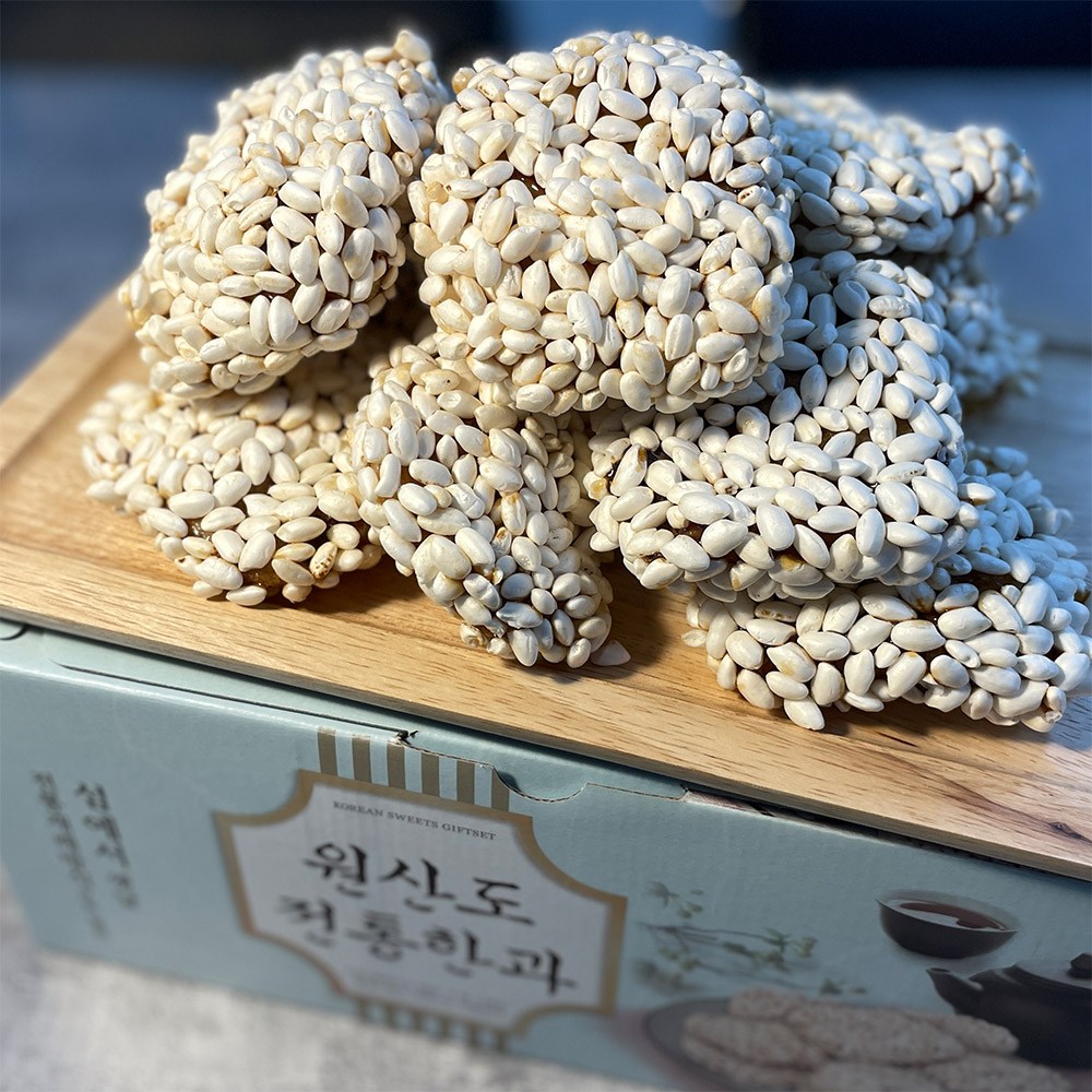 원산도 찹쌀 조청 전통 한과 기간한정판매 설날전 배송가능 2박스 1kg