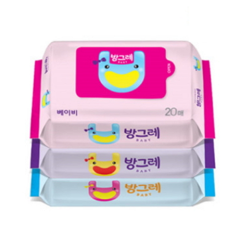 방그레 베이비 휴대용 20매