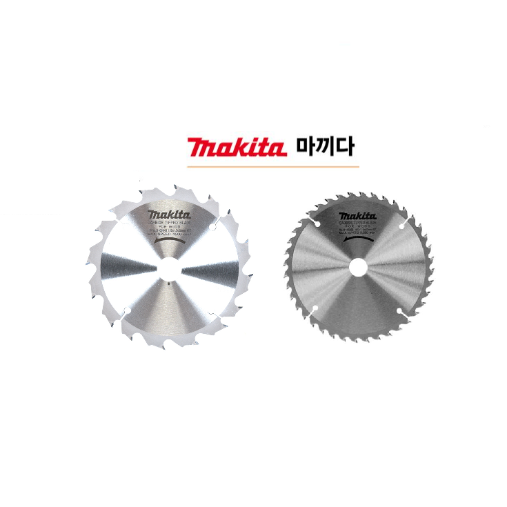 마끼다 일제 팁쏘 목재 금속 알루미늄 석고보드 플라스틱 시멘트 스틸 파이프 절단 컷팅 목공 원형톱날 136 1개 B-14607 85