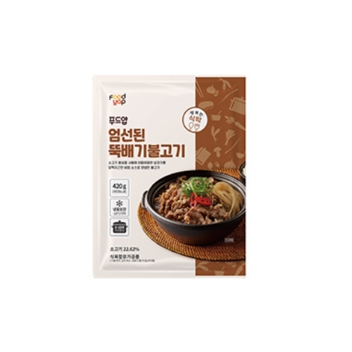 태종에프디 푸드얍 엄선된 뚝배기불고기 420g