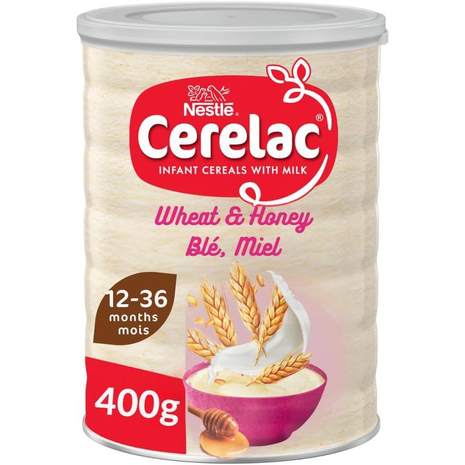 네슬레 네슬레 Nestle Cerelac Honey Wheat with Milk Infant Cereal 네슬레 세레락 꿀 밀 우유 유아 시리얼 이상용 1개 1kg