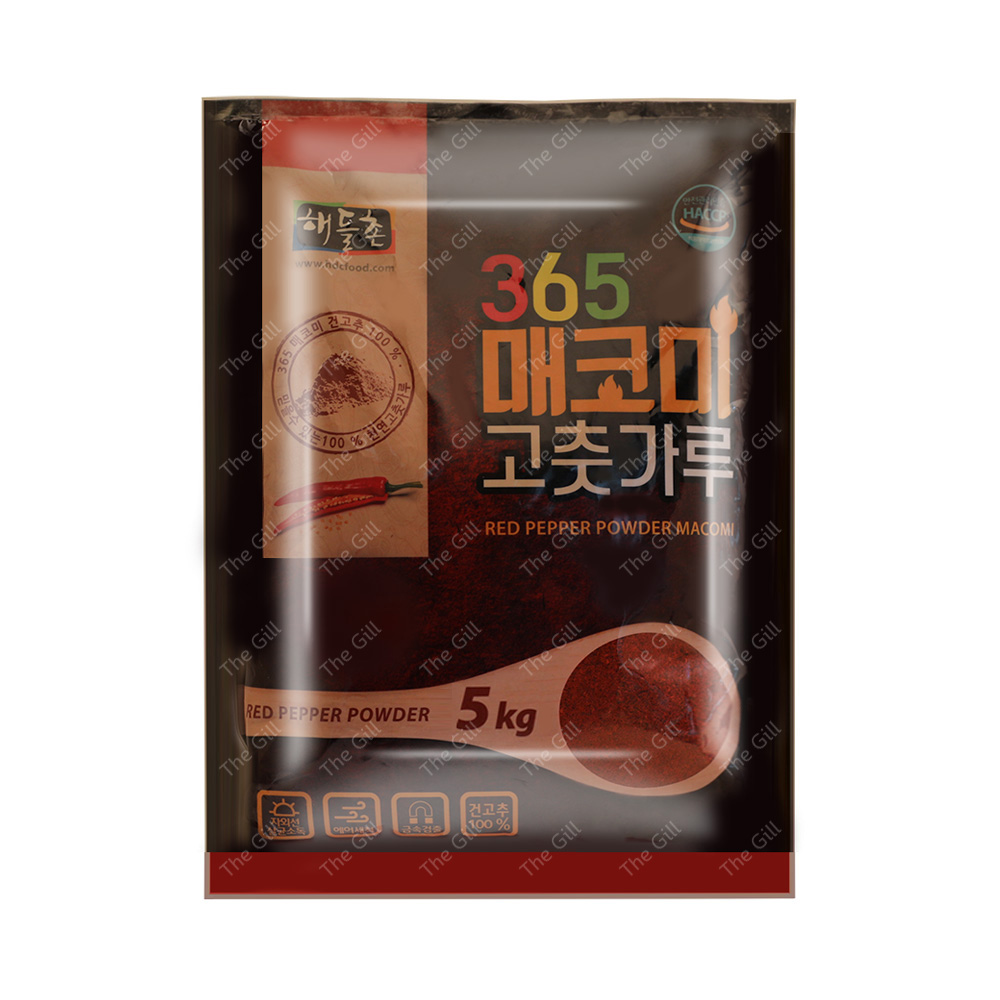 해들촌 365 매코미 고춧가루 한식용 5kg