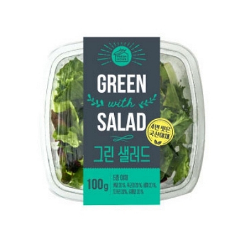 담푸른 프레쉬홈 그린 샐러드 100g