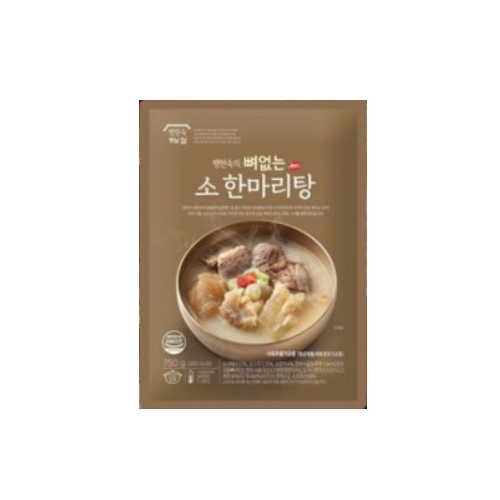 비제이푸드 팽현숙 팽현숙의 뼈없는 소 한마리탕 750g