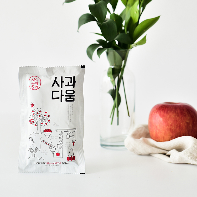 사과다움 사과즙 120ml x 100포
