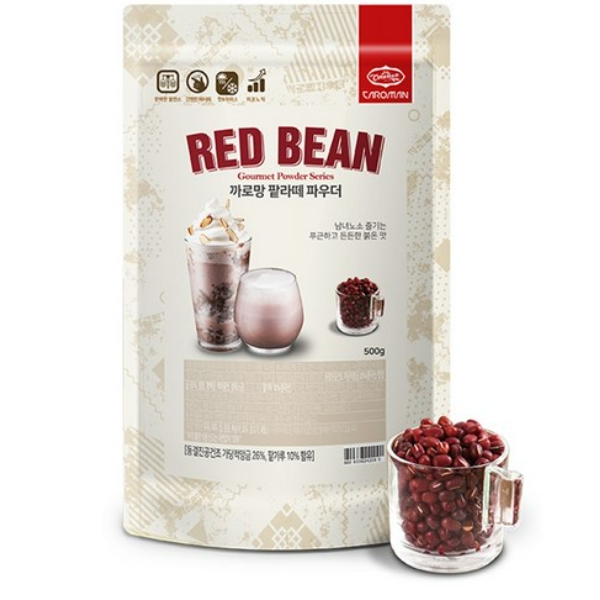 나래푸드텍 까로망 레드빈 파우더 500g 1개입 6개