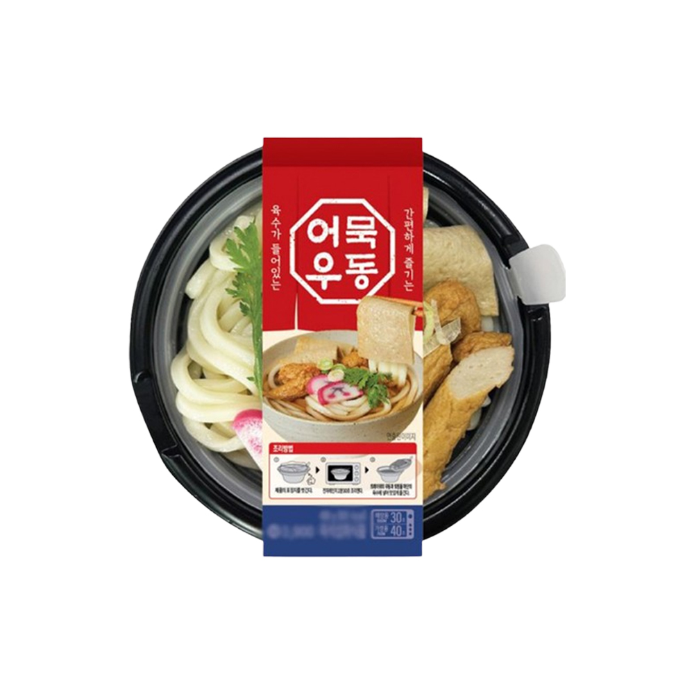 간편 어묵우동 즉석간편식 490g x 8개
