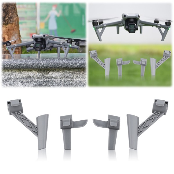드론 악세서리 랜딩 기어 퀵 릴리스 증가 브래킷 DJI Air 3 3S 드론 액세서리 용 다리
