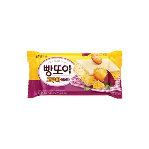 빙그레 빵또아 고구마 케이크 1박스 24개입아이스크림 또아 샌드