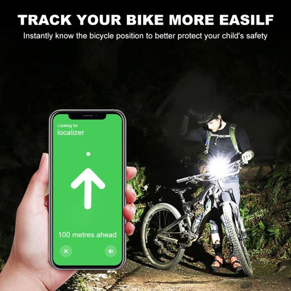 For Air Tag Bike Reflective Tail Light Waterproof Rear Reflector Bicycle Seatpost Mount for AirTag