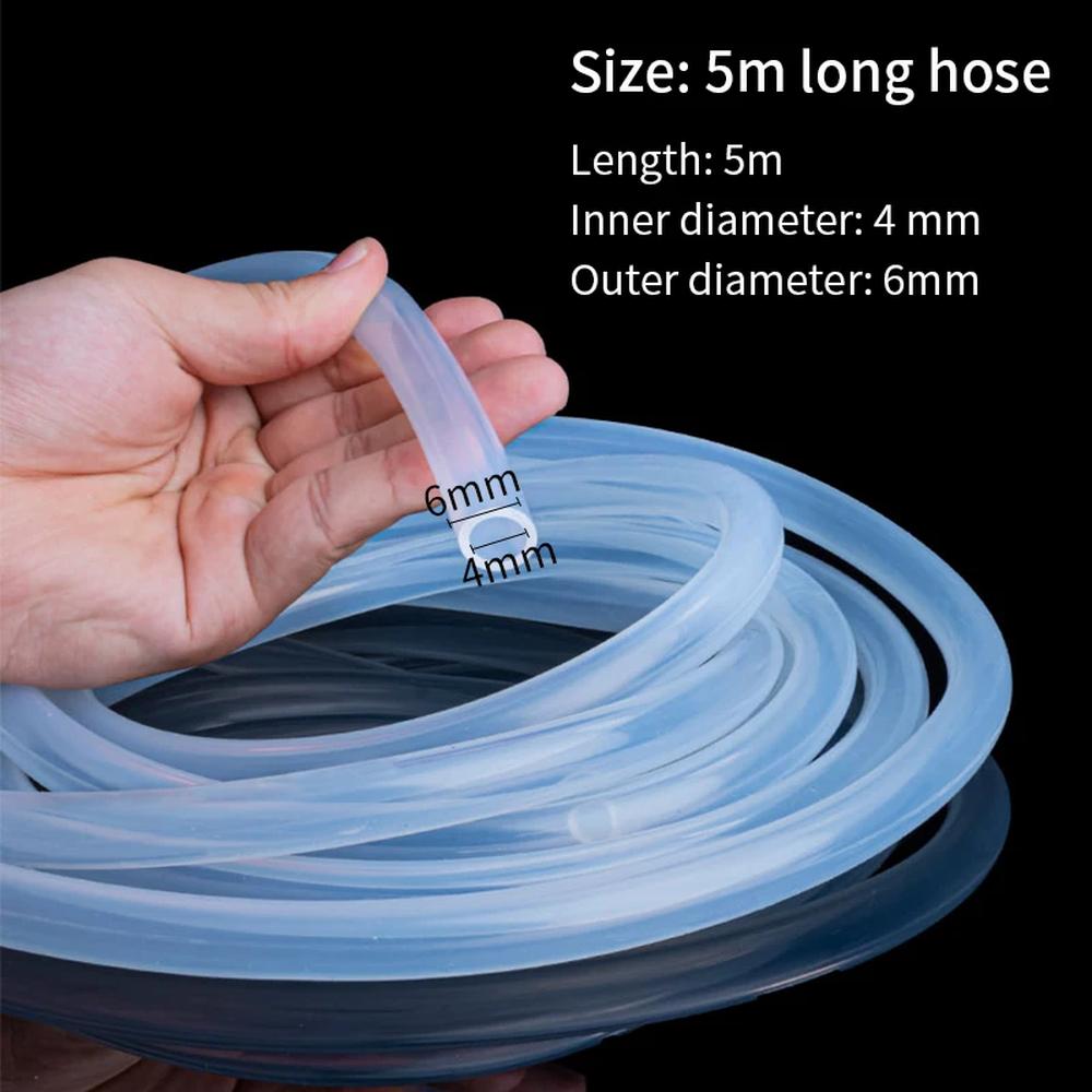 모양 어항 공기 연결 이산화탄소 산 기관 산소 펌프 체계를위 4 5m Hose 1개 A 3Pcs