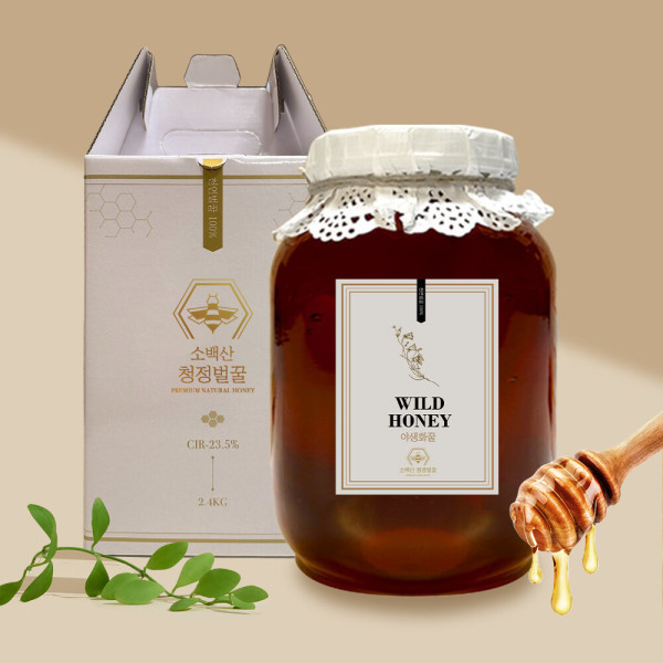 소백산청정벌꿀 소백산청정농원 야생화꿀 100 자연산 벌꿀 2 4kg 농가직송 정직한 국산꿀 진행중