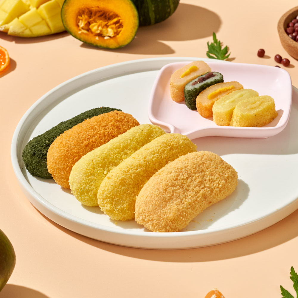 꿈파네 제주 꿈파네 찰바 찰떡 시그니처 5종 세트 500g 굳지 않는 찹쌀떡 개별포장