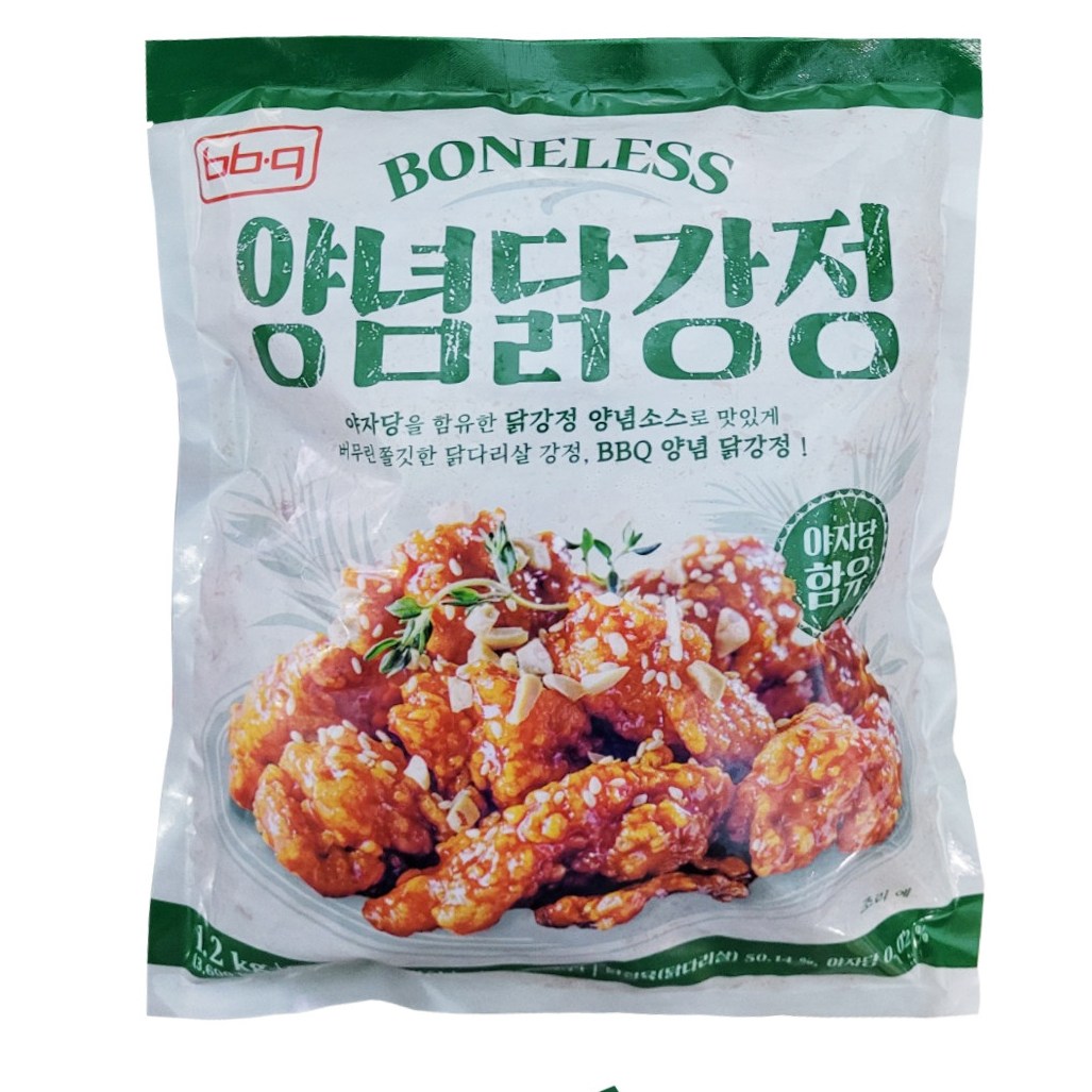 BBQ 냉동 비비큐 BBQ 양념 닭강정 1 2KG 코스트코 안주 간식 1개