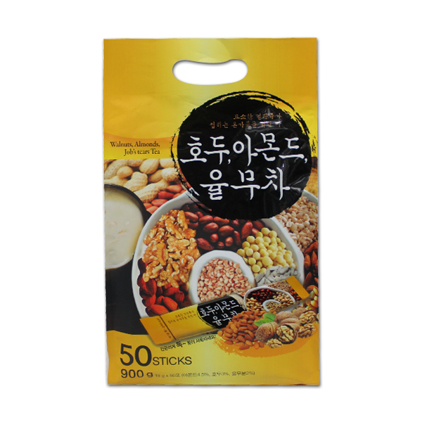 이레에프에스 이레 호두아몬드율무차 50T 8개입 BOX 식품 커피 차 티 전통차 율무 견과 곡물차 율무차 18g 50개입 8개