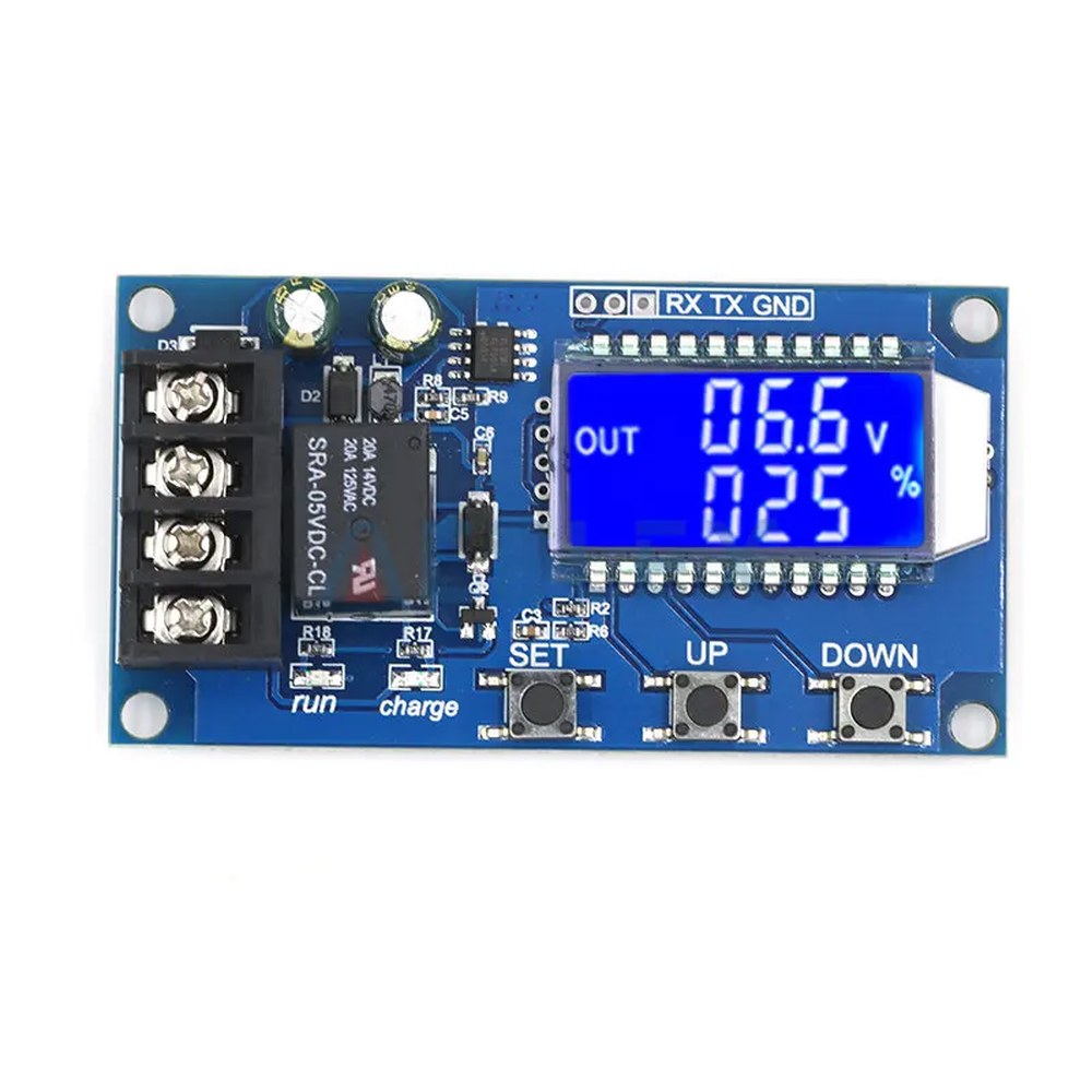 6-60v 10A 리튬 배터리 충전 제어 모듈 컨트롤러 보호 보드 과충전 스위치 XY-L10A
