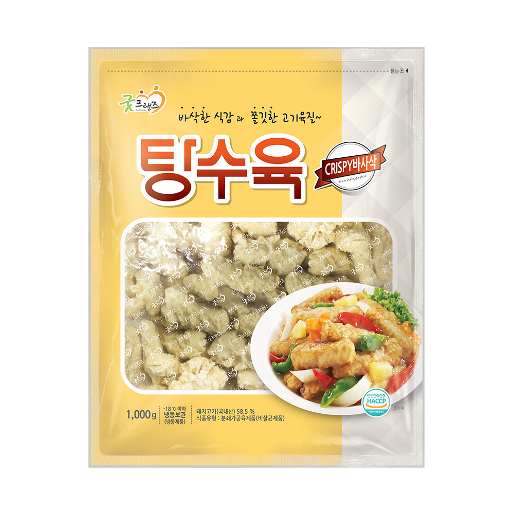 리치푸드씨스템 굿프랜즈 탕수육 1kg