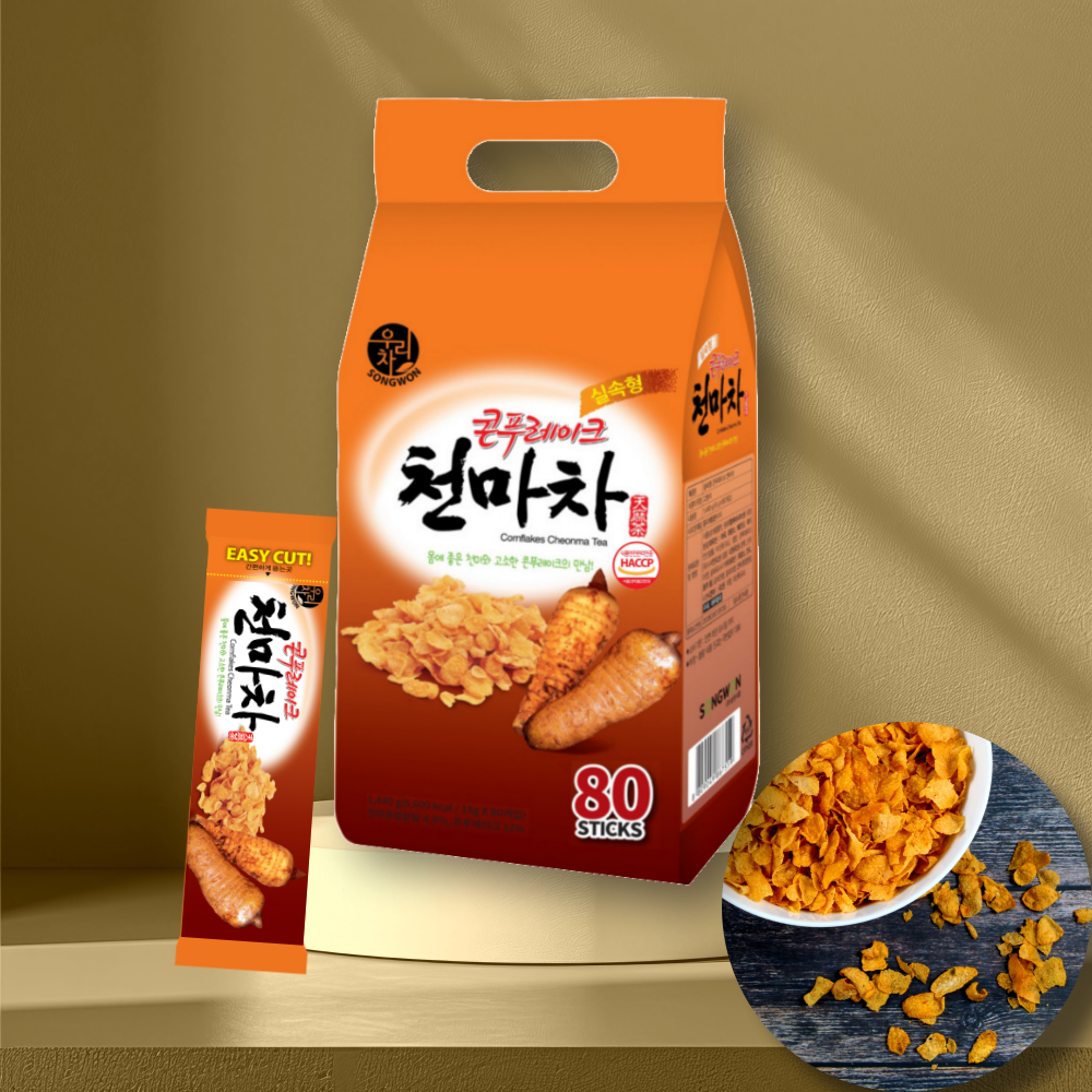 송원식품 우리차 송원 우리차 콘푸레이크 천마차
