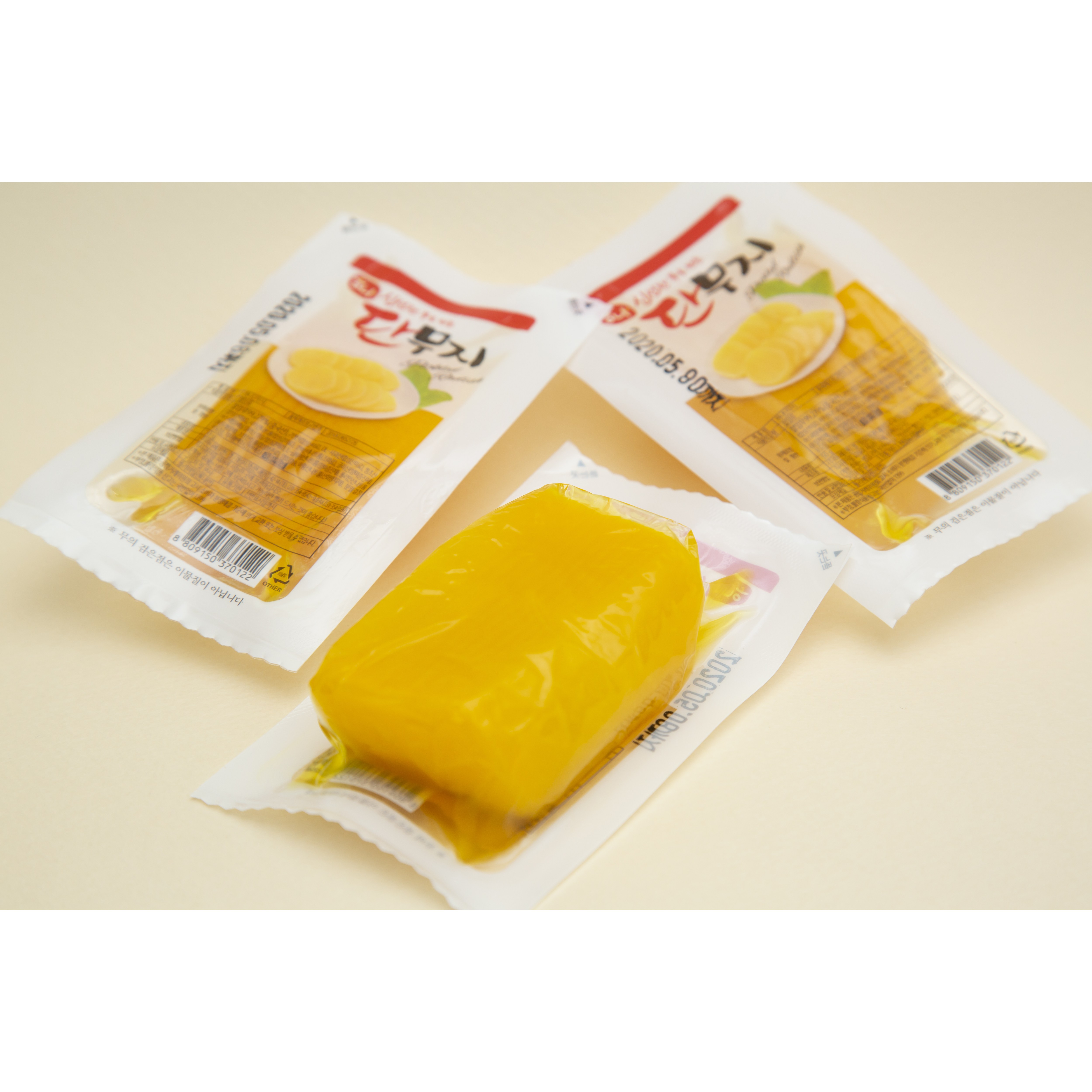 하나에프앤드엘 원효 미니 치자 단무지 50g x 80개