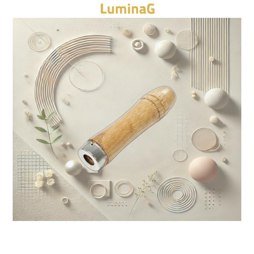 루미나G 호미 풀뽑는 농기구 수공구 교체용 나무 손잡이 자루