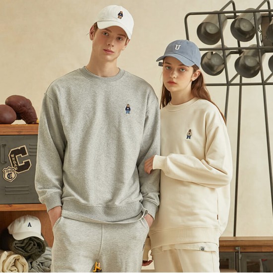 후아유 스티브 자수맨투맨 WHMWB4901U-T
