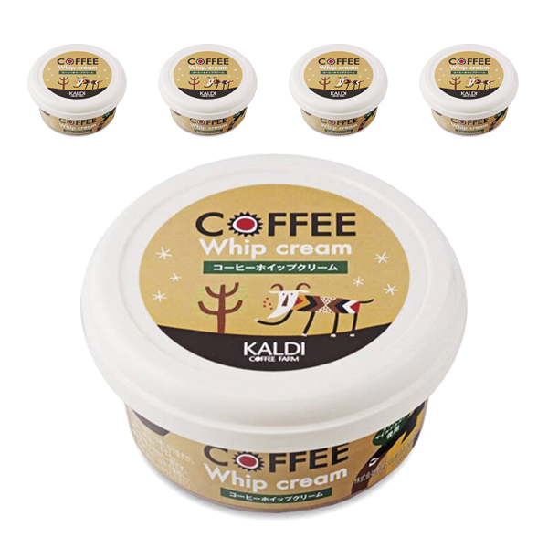 칼디 KALDI 커피 휩 크림 스프레드 5개 110g