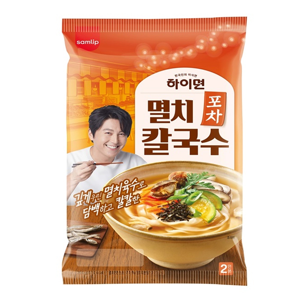 삼립 삼립 포차 멸치칼국수 364G