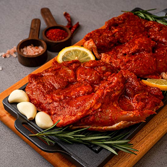 자연맛남 푸드맛남 인생양념 순살 통닭다리 춘천닭갈비 2kg 500gx4팩
