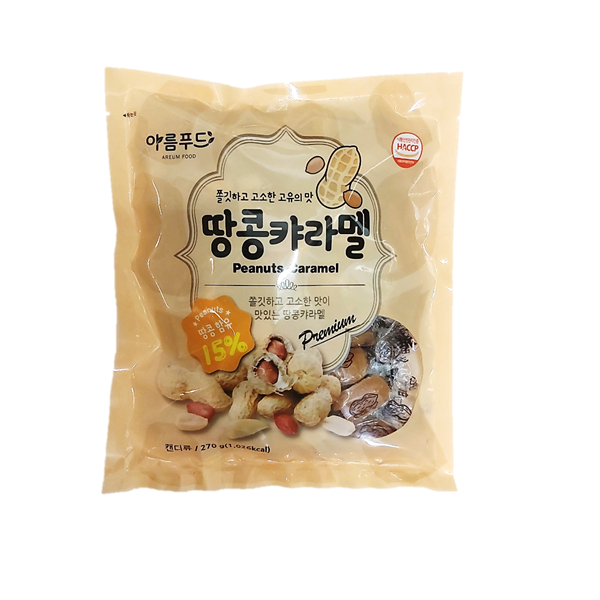 아름푸드 아름푸드 땅콩카라멜 270g 구 맛드린제과