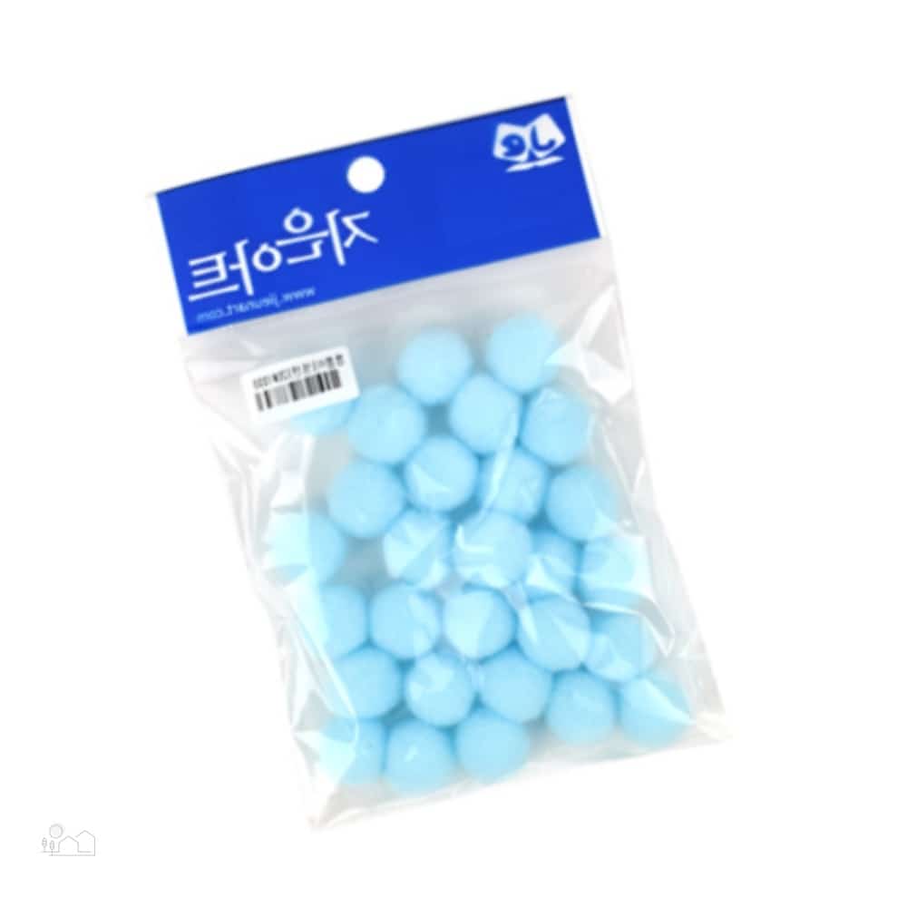 집안가득 뿅뿅이 하늘 방울솜 칼라솜뿅뿅이 파스텔뿅뿅이