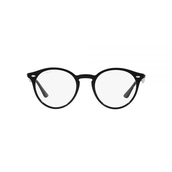 Ray-Ban 라운드 선글라스 트랜지션 클리어 투 사파이어 쿼츠 RB2180