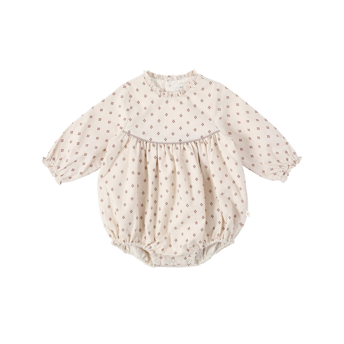 베네베네 BABY 라엘 프릴 롬퍼 33968 24M GRAYISH