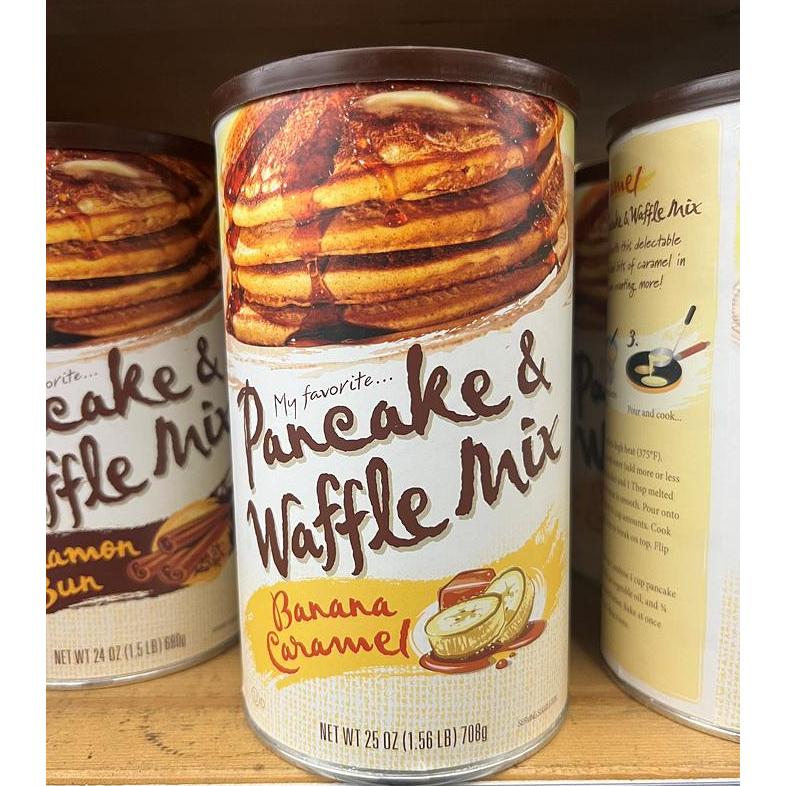 My Favorite Banana Caramel Pancake Mix 마이페이보릿 팬케이크 믹스 바나나 카라멜 708g 2팩 2개