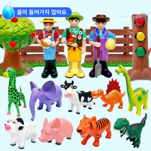 티거 애니멀팜 세트 16pcs 1개