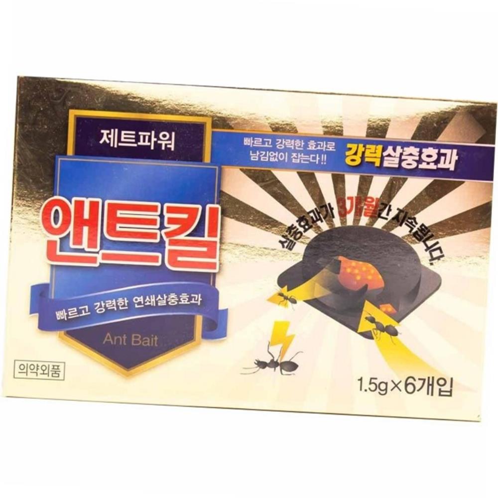 제트파워 앤트킬 6개입 개미 트랩 패치형 961073