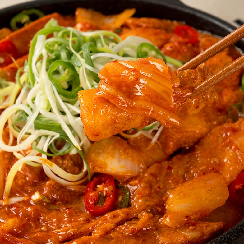 명진푸드시스템 돼지고기 김치 삼겹 두루치기 제육볶음 김치짜글이
