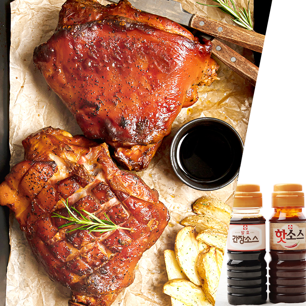 쿡팩토리 독일식 통족발 슈바인학센 1족 2족 2개 800g