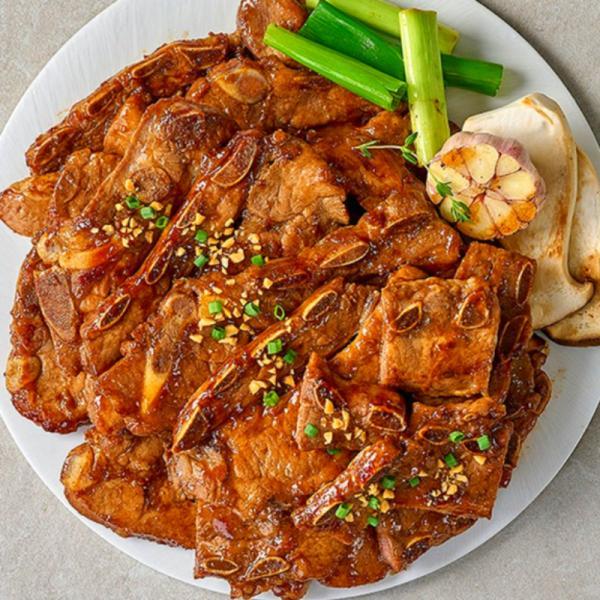 갈비명가 특제 비법 양념 100 국내산 한돈 LA갈비 1KG