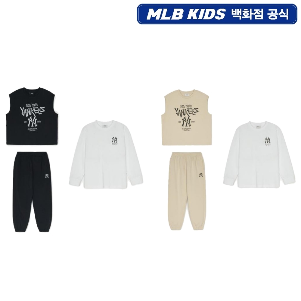 MLB키즈 바시티 VEST 긴팔 3 SET 엠엘비키즈 정상 7AS1V0151