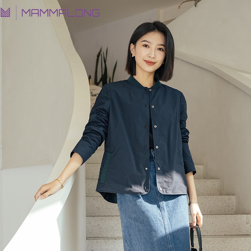 맘마롱 엄마옷 고급 가을 봄 엘레강스 마담 자켓 아우터 M