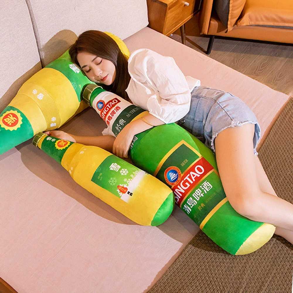 맥주인형 칭다오인형 친구선물 바디필로우 칭다오