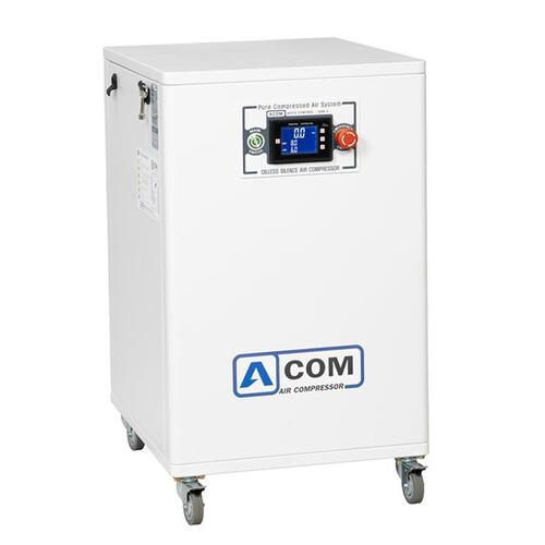 ACOM ACOM 에이콤 2마력 40리터 케이스 콤프레샤 저소음 오일리스 무오일 알루미늄탱크 OSAL-D2-1H40