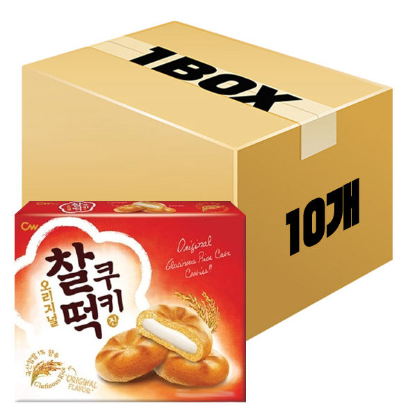 청우 찰떡쿠키 오리지날 215gx10개 1박스