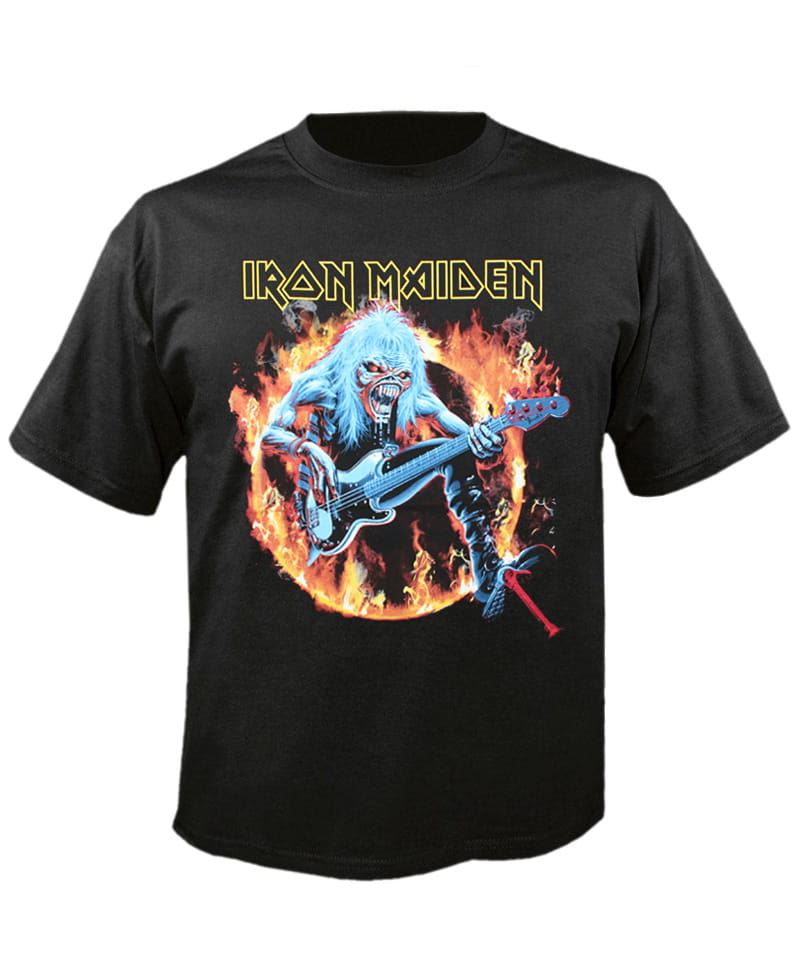 아이언 메이든 피어 라이브 티셔츠 Iron Maiden Fear Live 반팔 티셔츠 T-shirt L
