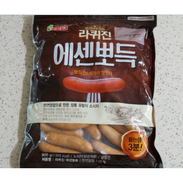 롯데햄 롯데햄 코스트코 에센뽀득 간식거리 햄 원산지 상세설명에 표시 900g 1개
