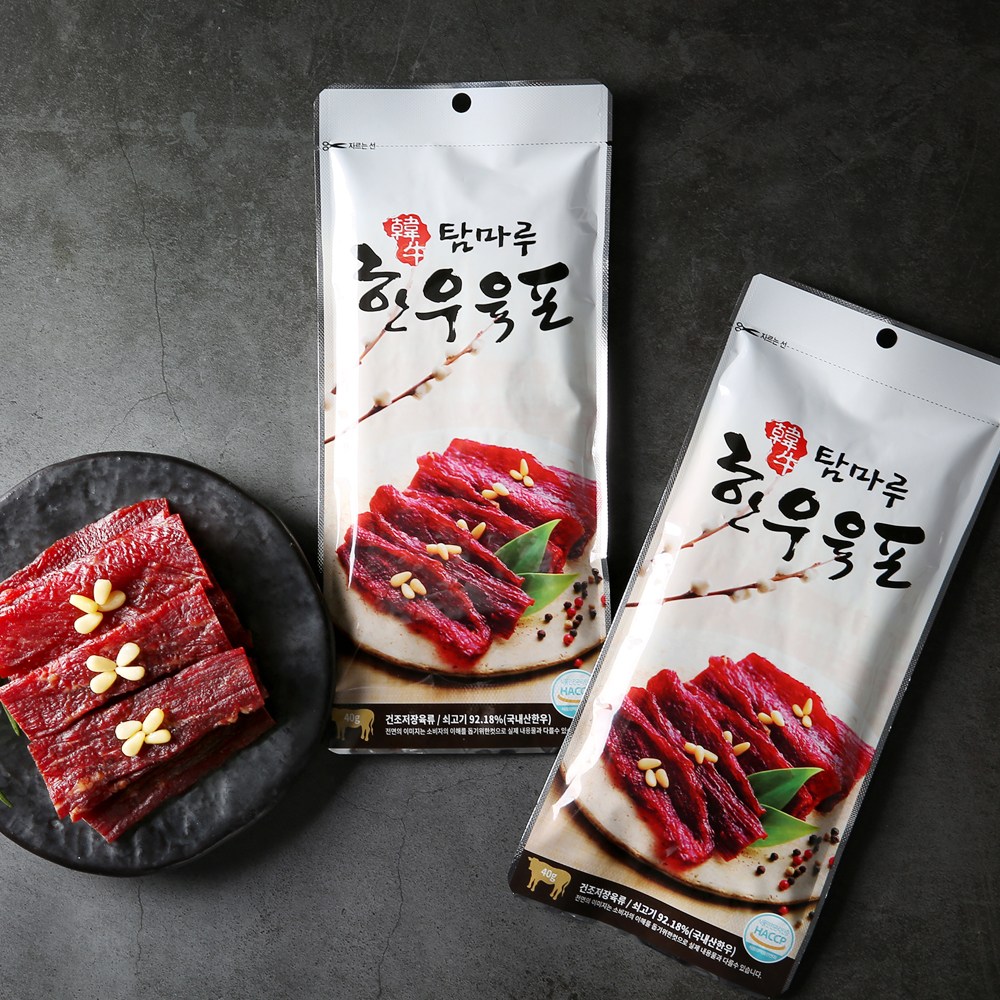 남도드림 탐마루 한우육포 40g 1개