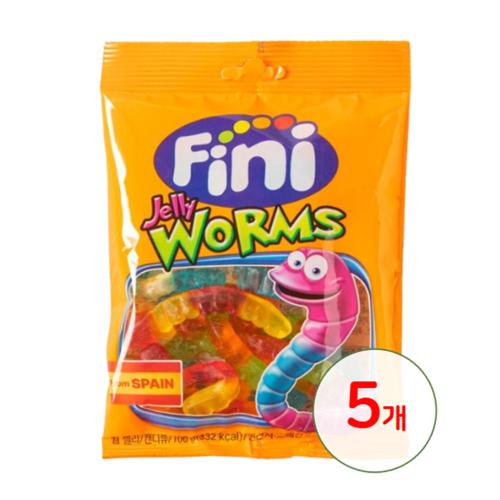 피니 웜젤리 지렁이젤리 100g x 6개