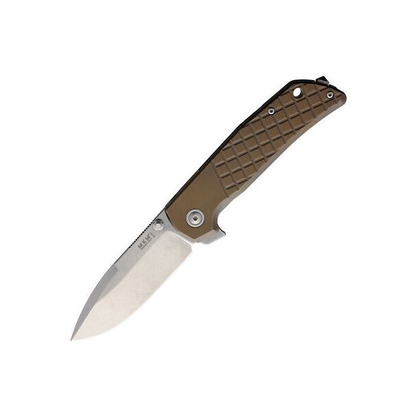 MKM-Maniago 나이프 Makers Maximo Framelock Bronze 티타늄 폴딩 MMTBR